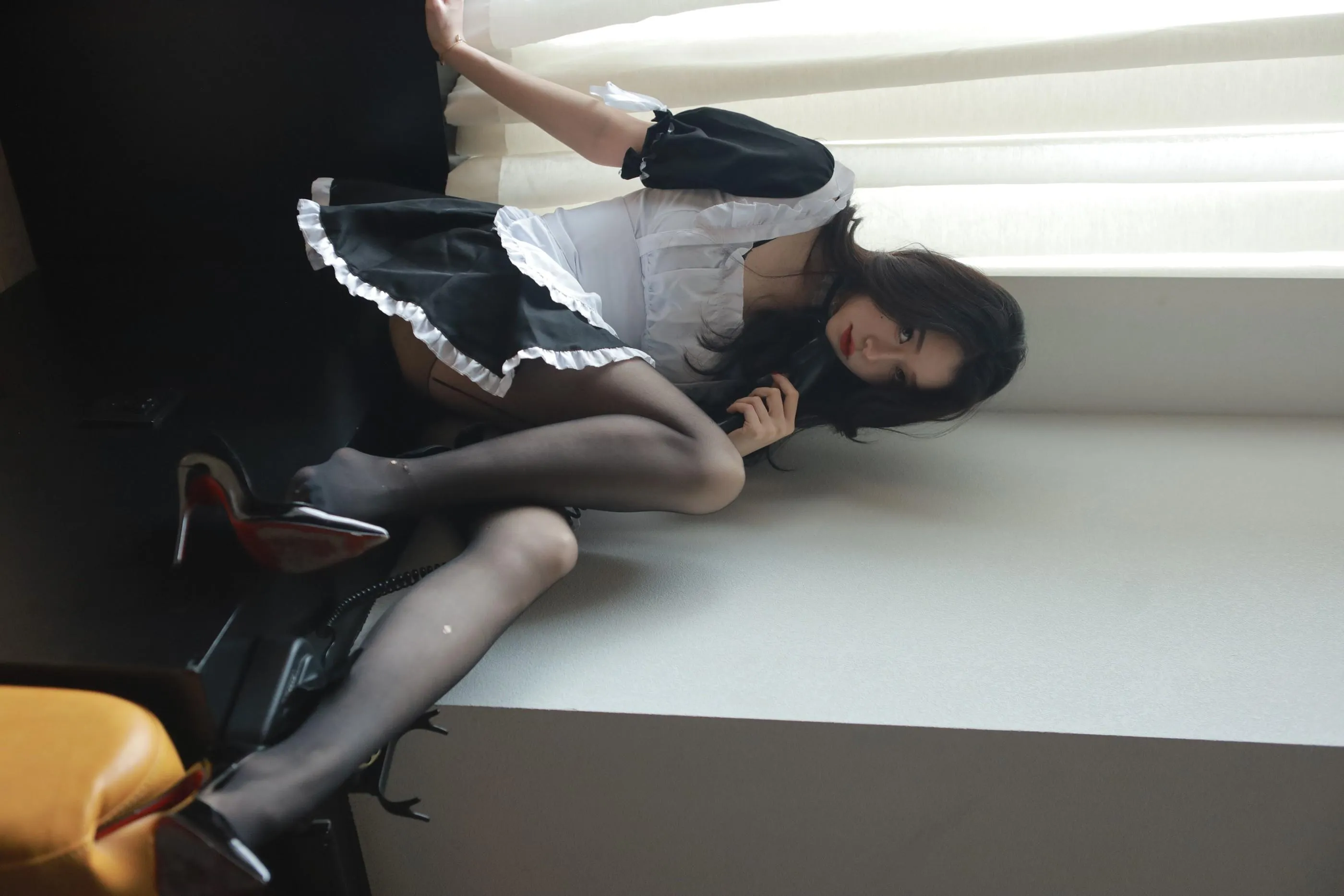 Sia不吃鱼 – NO.014 俏皮大奶女仆系列 [98P]插图7